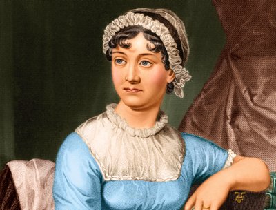 Portrait of Jane Austen by English School